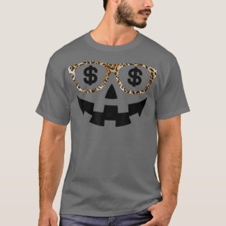 Halloween Costume Jack O Lantern Pumpkin Face Doll T-Shirt