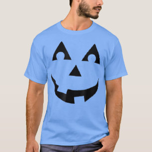 Halloween Costume Jack O Lantern Pumpkin Face T-Shirt