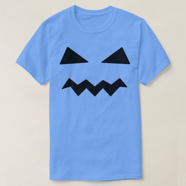 Halloween Costume Jack O' Lantern Pumpkin Face Wom T-Shirt (Design Front)