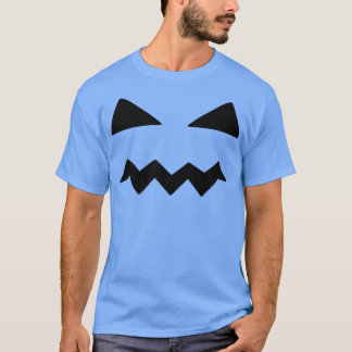 Halloween Costume Jack O' Lantern Pumpkin Face Wom T-Shirt