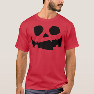 Halloween Costume Jack O' Lantern Pumpkin Face Wom T-Shirt