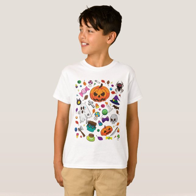 Halloween Costume Kid T-Shirt (Front Full)