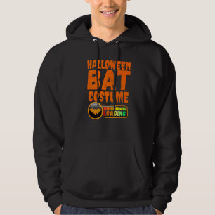 Halloween Costume Loading Vampire Bat Mum Dad Boy Hoodie