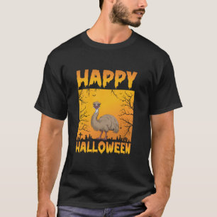 Halloween Costume Men Women Kids Funny Emu T Shirt