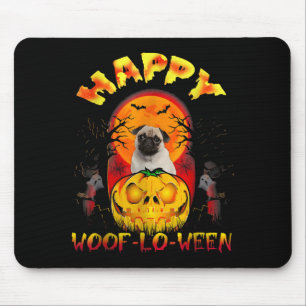 Halloween Costume Men Women Pug Funny Dog Fun Mouse Pad