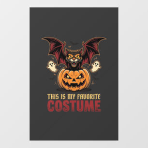 Halloween Costume Monster Pumpkin Gothic Vector De