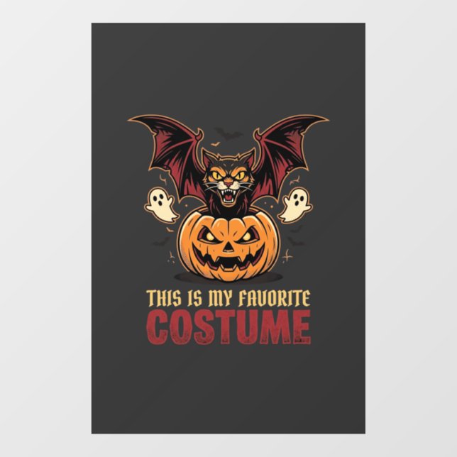 Halloween Costume Monster Pumpkin Gothic Vector De (Sheet)