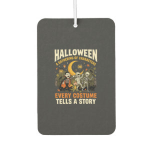 Halloween Costume Night Adventure Car Air Freshener