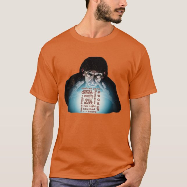 Halloween Costume Party Gypsy Fortune Teller Psych T-Shirt (Front)
