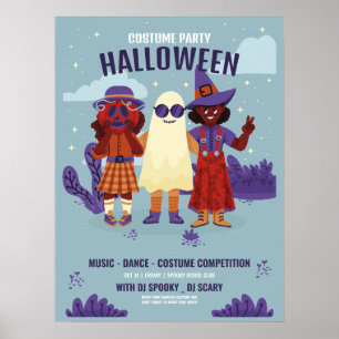 Halloween costume party, Halloween Night Poster