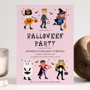 Halloween Costume Party Invitation
