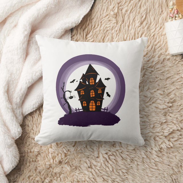 Halloween Costume Party Invitation Cushion (Blanket)