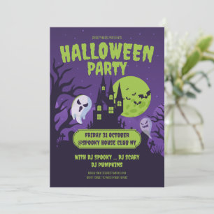Halloween costume party Invitation Halloween Party