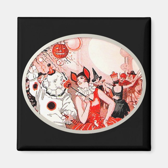 Halloween Costume Party Magnet (Front)