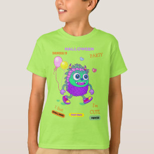 Halloween Costume Party Monsters spooky fun Dance T-Shirt