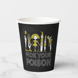 Halloween Costume Party Paper Cups