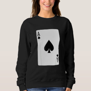 Halloween Costume Poker Card Unique Halloween Sweatshirt