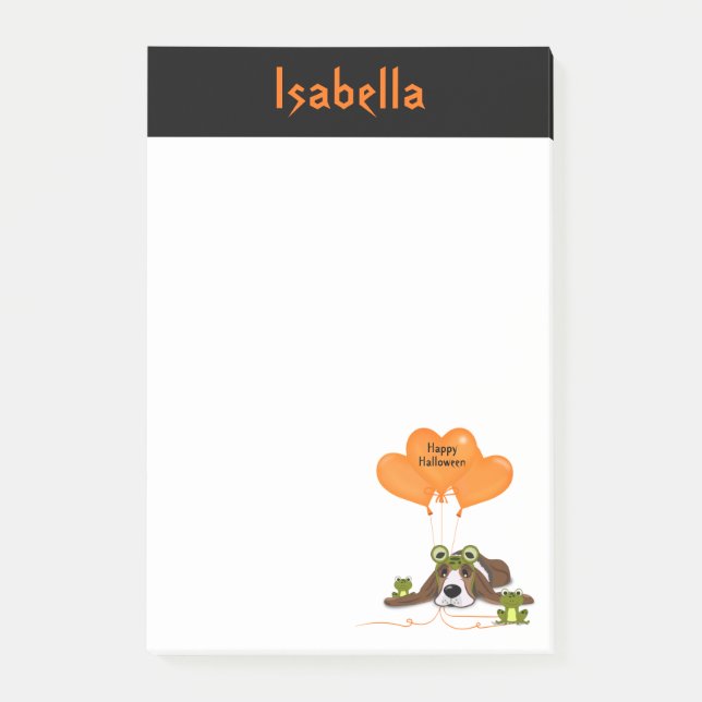 Halloween Costume Post-it Notes (Front)