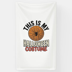 Halloween Costume Spider Web Vintage Shirt Design_ Banner