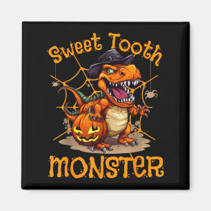 Halloween Costume Spooky Dinosaur Lover Saurian Magnet