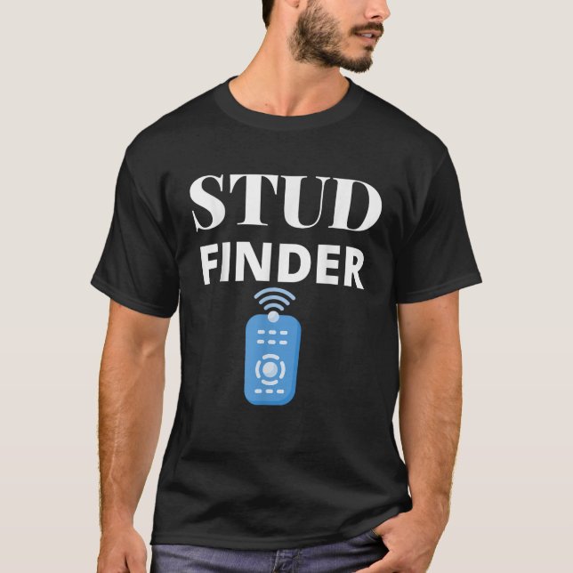 Halloween Costume STUD Finder T Shirt (Front)