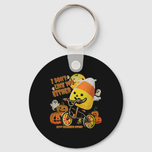 Halloween Costume Team Candy Corn I Don't Like You Key Ring