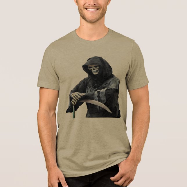 Halloween_Costume Tri-Blend Shirt (Front)