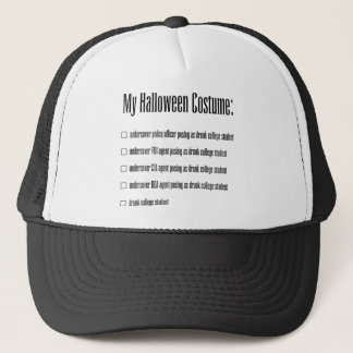 Halloween Costume Trucker Hat