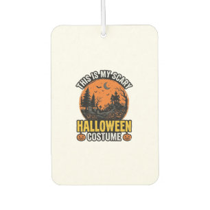 Halloween Costume Vintage Scary Car Air Freshener