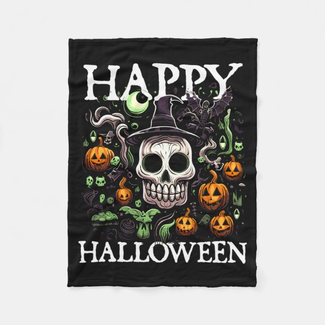 Halloween Costume Y Funny Fleece Blanket (Front)
