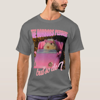 Halloween Costumehe Horrors Persist but so do I Ha T-Shirt