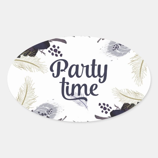 Halloween Costumes and Cocktails Masquerade Bash Oval Sticker (Front)