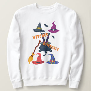 Halloween Costumes Creepy Wicked Witches Graphic Sweatshirt