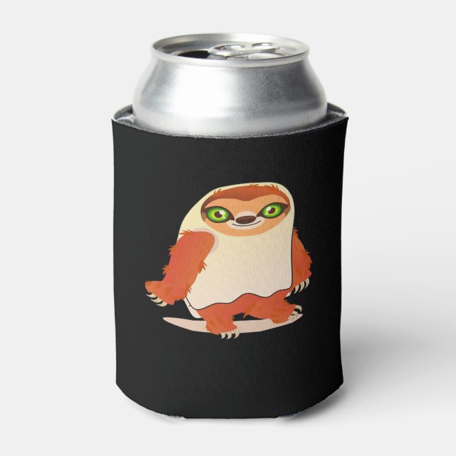 Halloween costumes sloth Oversized T-Shirt Can Cooler (Can Front)