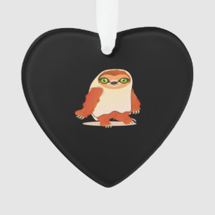 Halloween costumes sloth Oversized T-Shirt Ornament