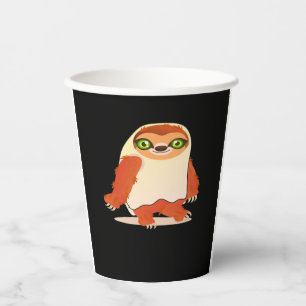 Halloween costumes sloth Oversized T-Shirt Paper Cups