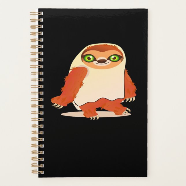 Halloween costumes sloth Oversized T-Shirt Planner (Front)