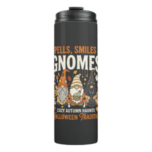 Halloween Cosy Gnome Gathering Thermal Tumbler