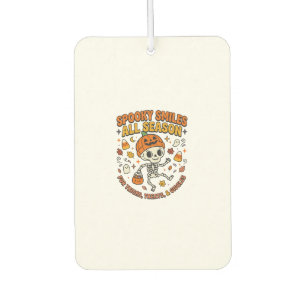 Halloween Cosy Skeleton Celebration Car Air Freshener
