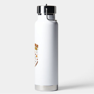 Halloween Cosy Skeleton Celebration Water Bottle