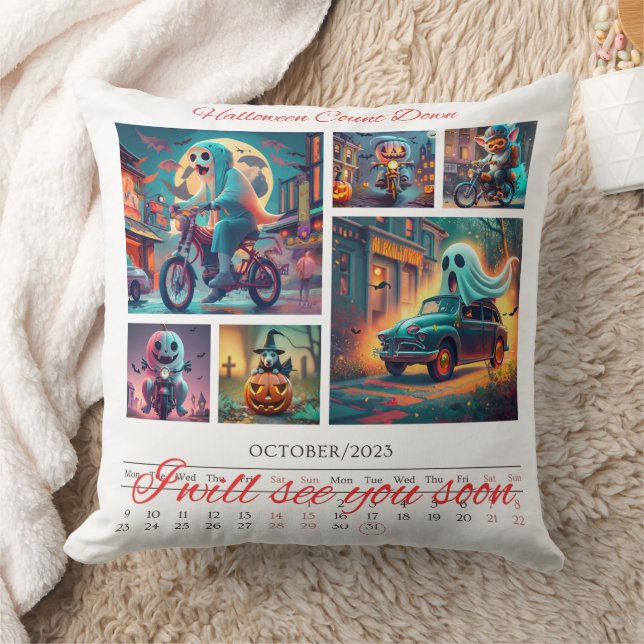Halloween count down cushion (Blanket)