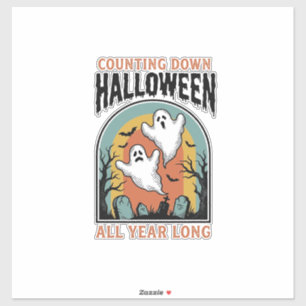Halloween Countdown Shirt Vintage Graveyard Graphi