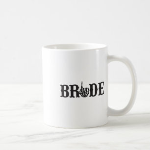Halloween Couple Bride Groom Skeleton Matching Bri Coffee Mug