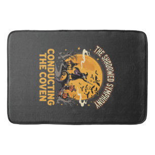 Halloween Coven Conductor Bath Mat