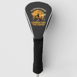 Halloween Coven Conductor Golf Head Cover