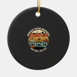 Halloween Coven Night Market Ceramic Tree Decoration