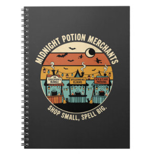 Halloween Coven Night Market Notebook