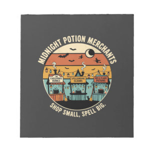 Halloween Coven Night Market Notepad