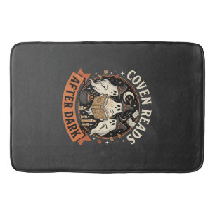 Halloween Coven Readers Night Bath Mat