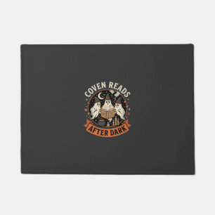 Halloween Coven Readers Night Doormat
